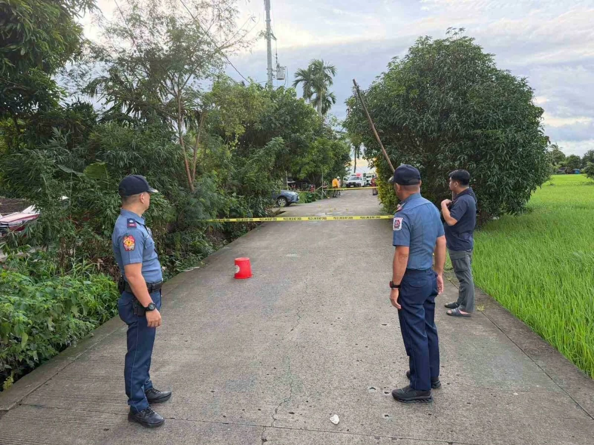 Authorities respond to a shooting incident that left a fellow cop and a civilian dead and another officer wounded in Magarondon on Aug. 12, 2026 (Photo from Cavite PPO/MANILA BULLETIN)
