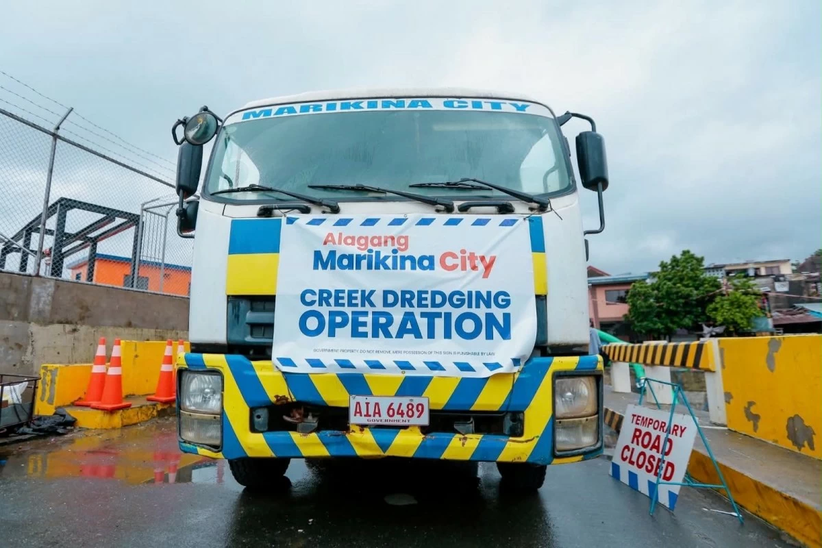 The Marikina City government conducts clearing and flushing operations after flooding affected several parts of the city due to the southwest monsoon (habagat). (Photos from Marikina LGU)