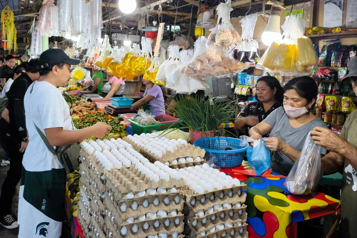 A stall at La Paz Public Market in Iloilo City. (Tara Yap)

 