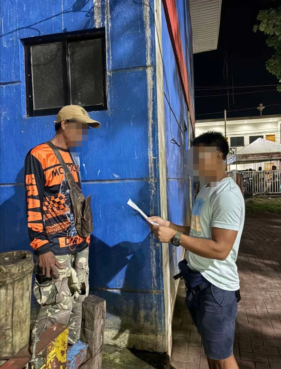  Police recently arrested two of the four suspects linked in the killing of a barangay councilor in Barangay Santa Rosa, Murcia, Negros Occidental last January. (PRO-NIR)

