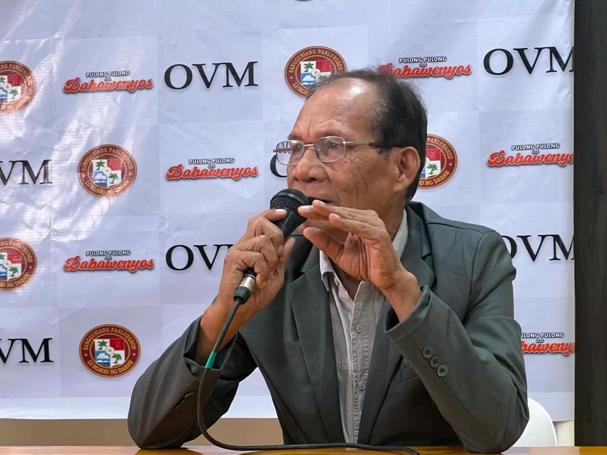 Committee on Indigenous People, Cultural Communities, and Muslim Affairs chairperson and Indigenous Peoples Mandatory Representative Councilor Demetrio Bolo Sr. (Photo via Ivy Tejano)