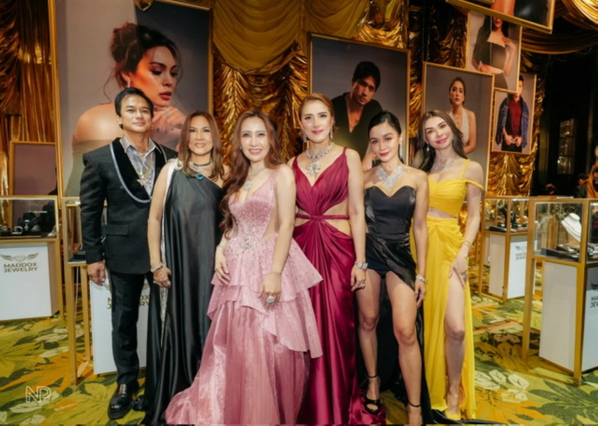 celebrities at the maddox fashion showwith charo cordial