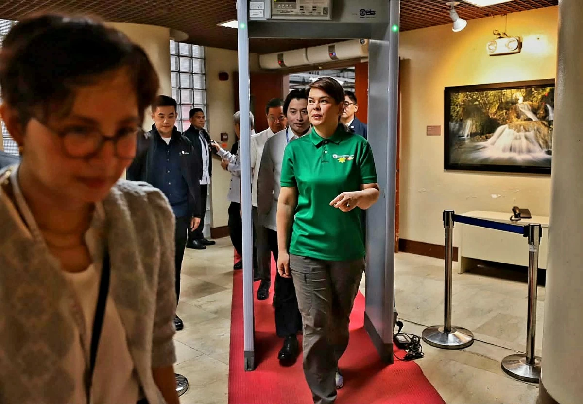 Vice President Sara Duterte (Senate PRiB)