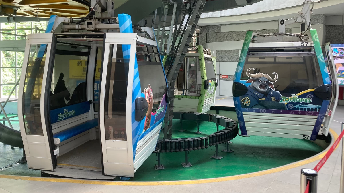 Maokong Gondola cable car ride 