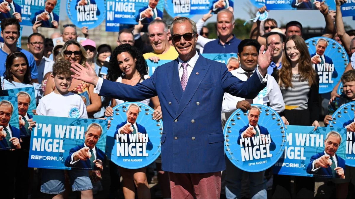 NIGEL FOR THE STREAK Nigel Farage has previously won the Clacton seat, but quit to trigger a by-election after facing scrutiny over an undeclared donation. (Photo: Nigel Farage)