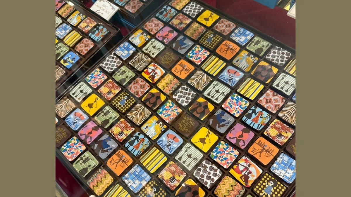 Cacao Market by MarieBelle on Broome St., Soho and their hand painted Chocolates (Photo: Philip Cu Unjieng/Manila Bulletin)