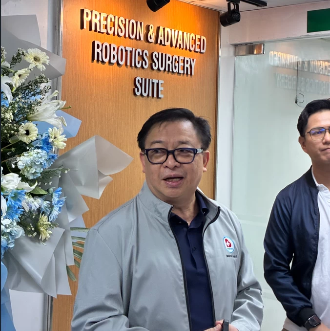Dr. Rouel Mateo M. Azores, chief of Department of Surgery.