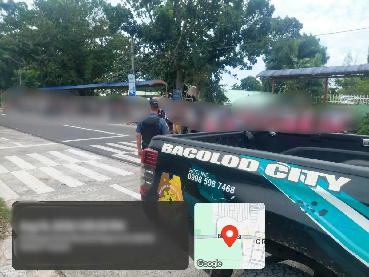 A 40-year-old policeman was injured after he was allegedly hit by a high school student with a brass knuckle, for reprimanding their group for skateboarding outside a public school in Barangay Granada, Bacolod City on Friday, August 14. (Police Station 5)