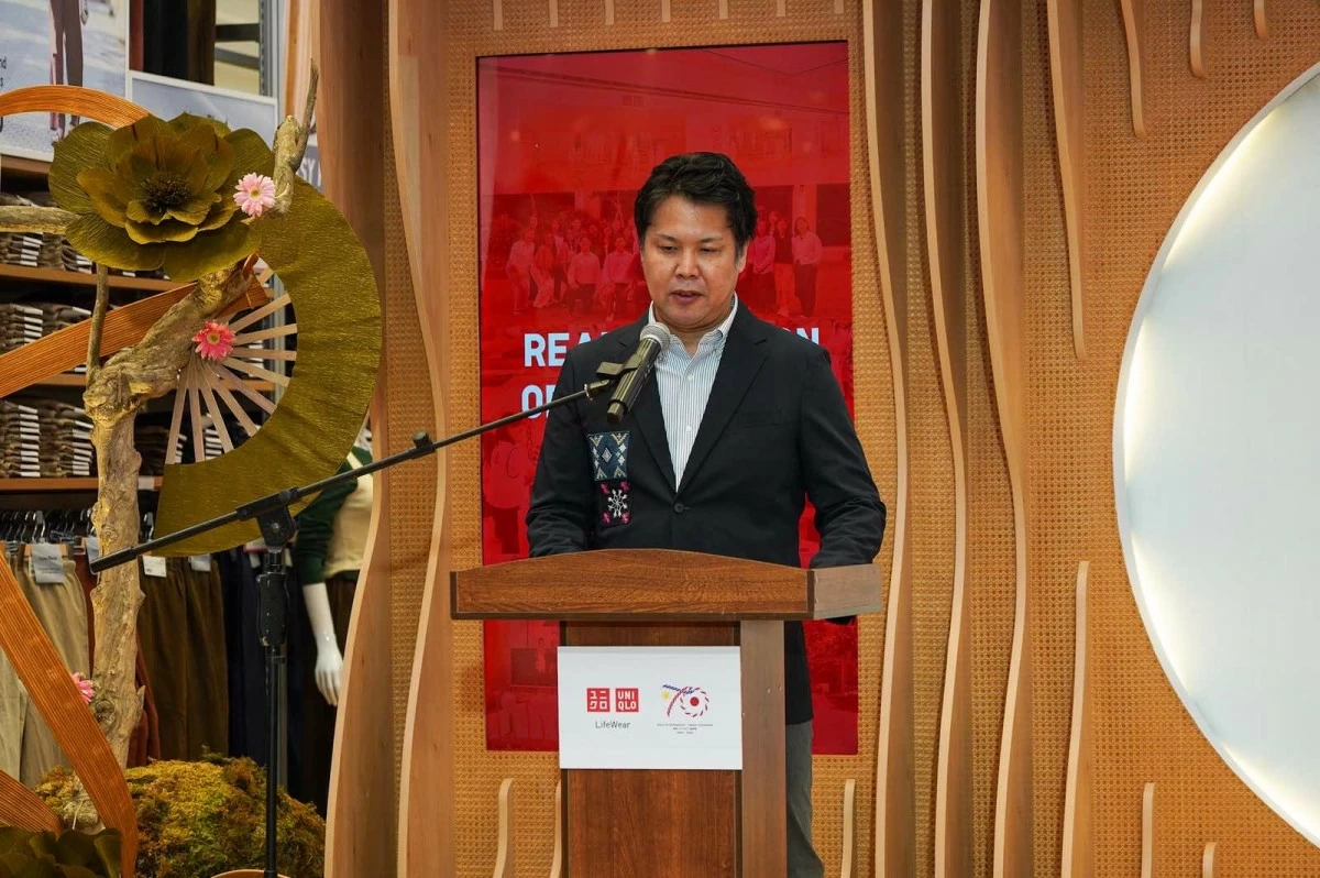 UNIQLO Philippines Chief Operating Officer and Chairman of the Board Osamu Ikezoe