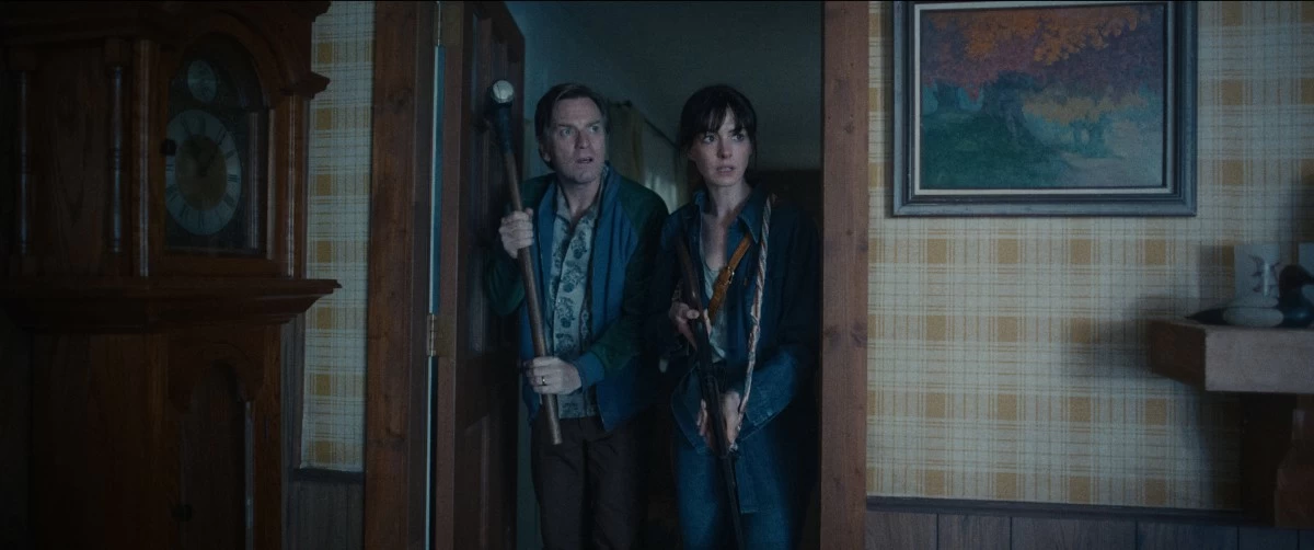 A scene from the film 