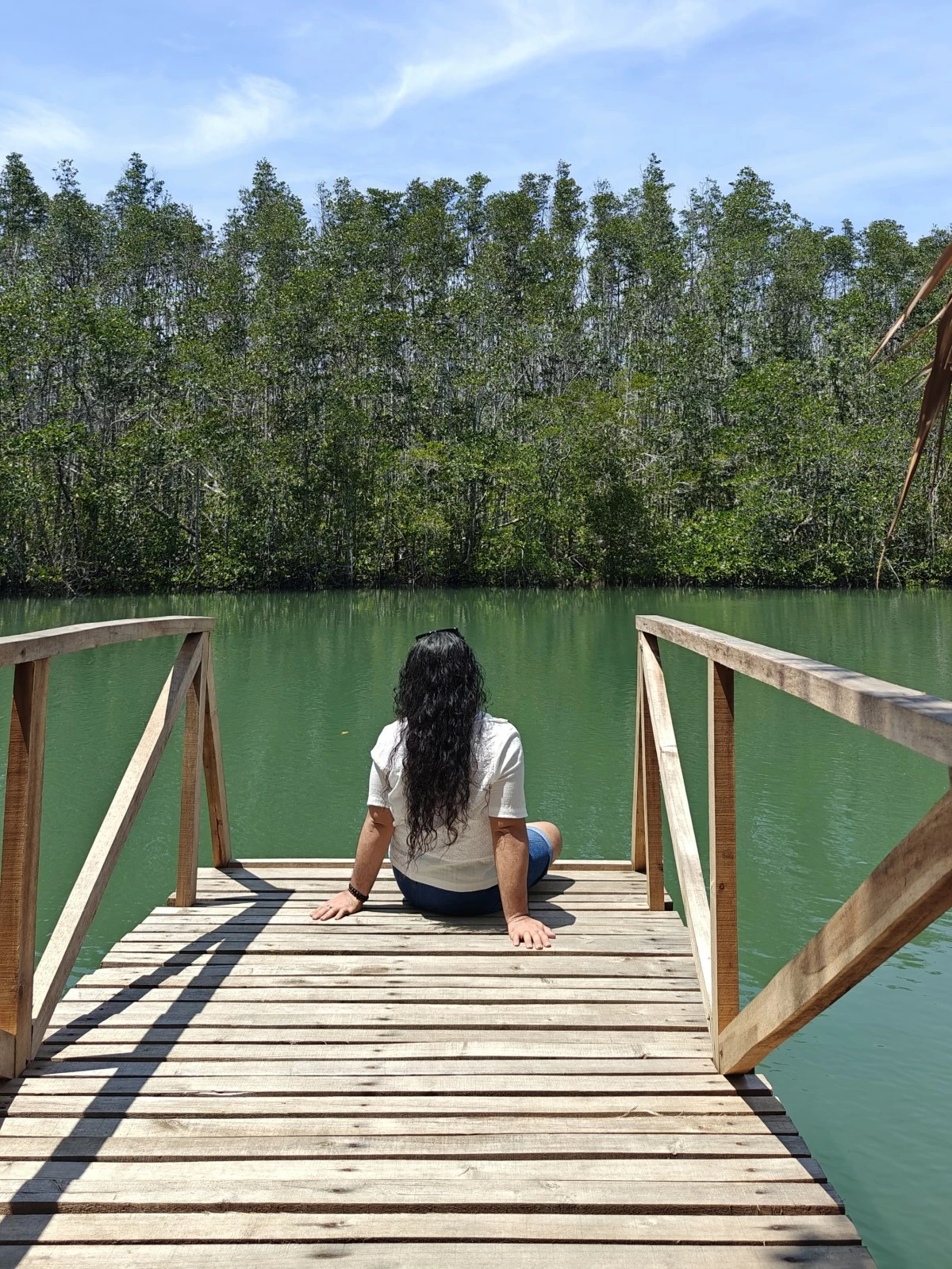 The author at Dewil Eco-Mangrove (Photo: John Legaspi/Manila Bulletin)