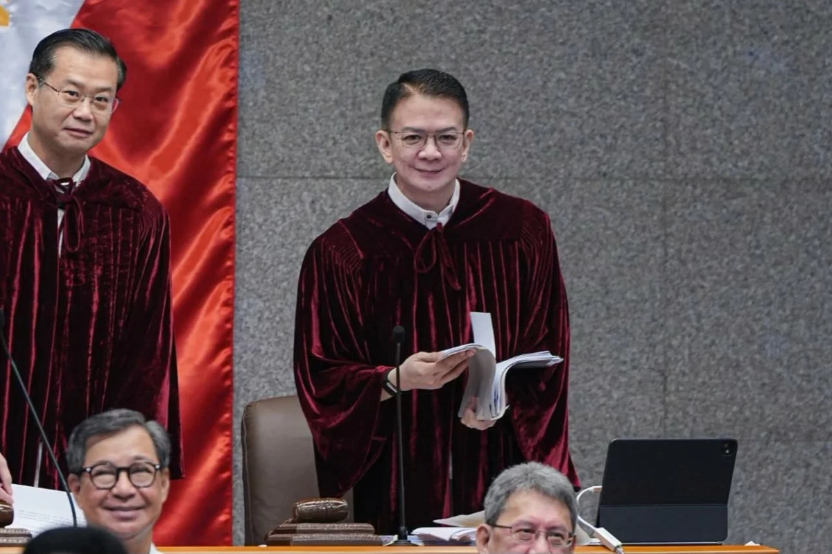 Presiding officer Senator-judge Francis "Chiz" Escudero (Facebook)