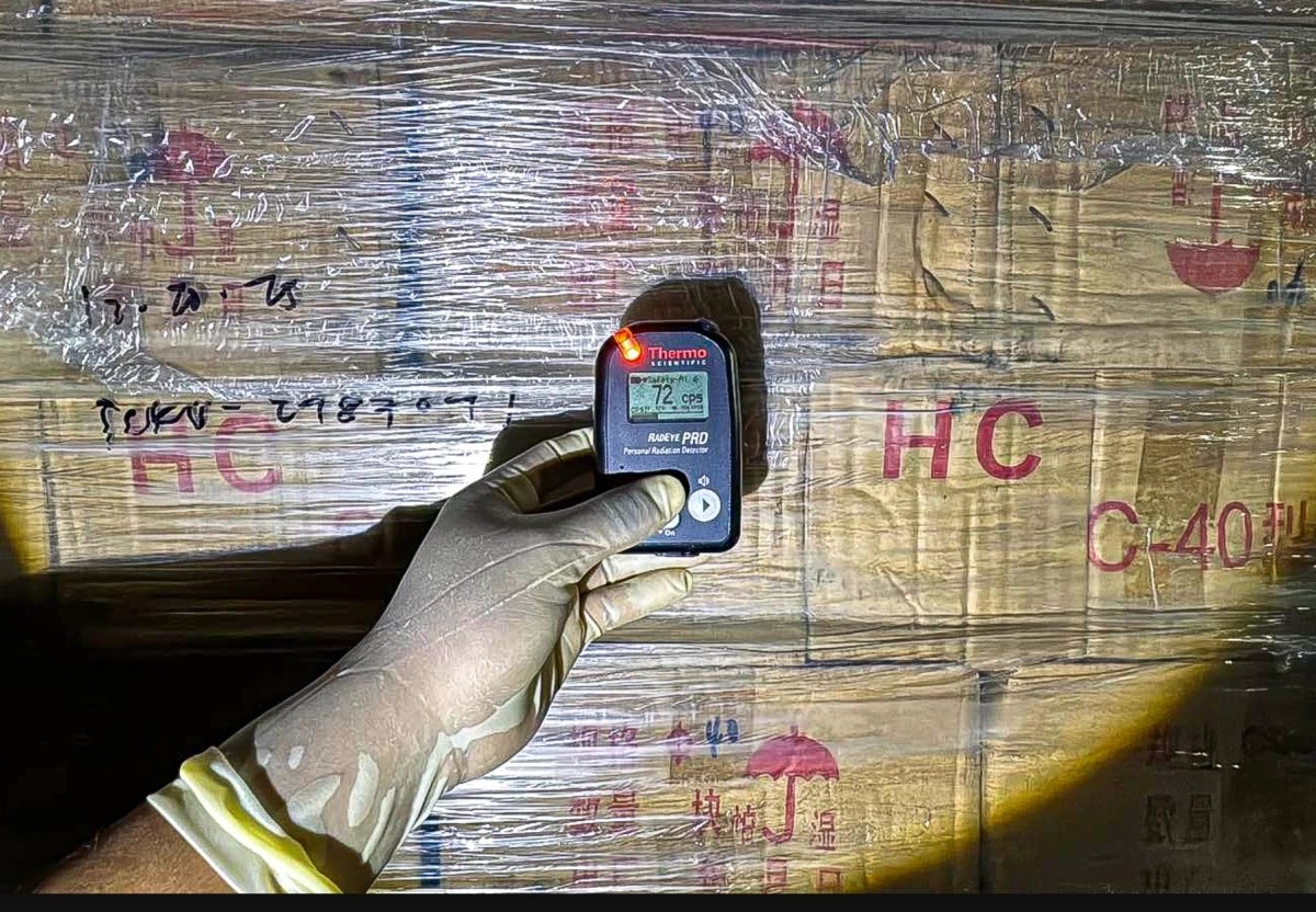 Radioactive hazards discovered in raided steel plant in Davao