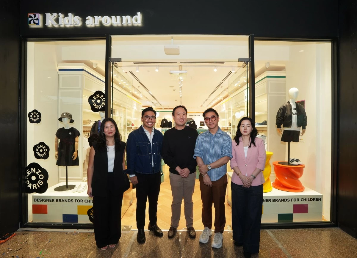 Sabrina Miranda (Group General Manager of Adrenaline Group), John Malte (Greenbelt General Manager), Hans Yao (Adrenaline Group President & CEO), Mark Sablan (Ayala Malls Head of Brand Acquisition & Brand Strategy), and Mel Yao (Adrenaline Group Brand Director)
