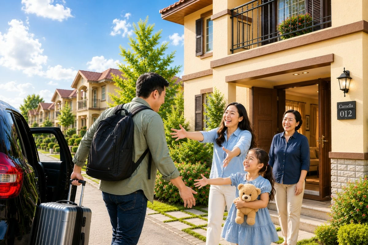 For overseas Filipinos, years of sacrifice abroad are woven into a lasting dream—a forever  home where reunions turn into lifelong memories and loved ones build their future together. (Photo: Camella Homes)