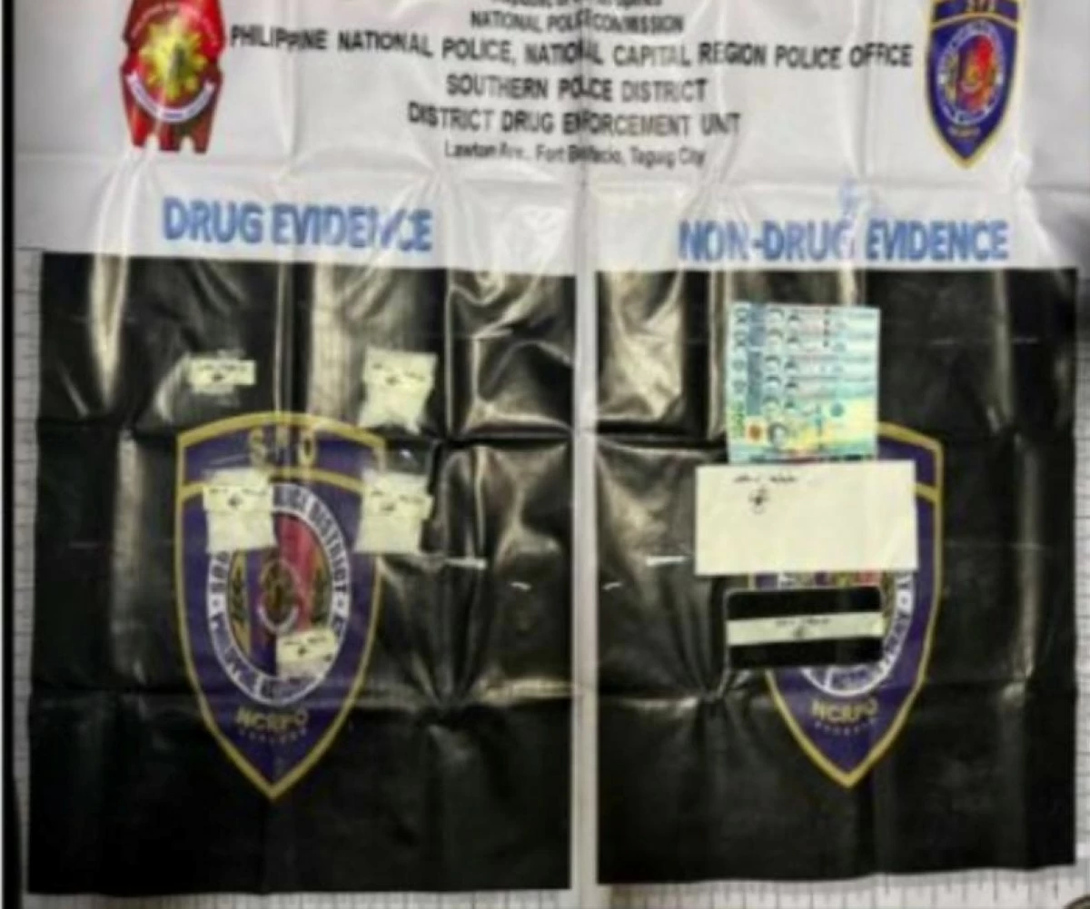 The shabu seized in Taguig (Photo from SPD) 