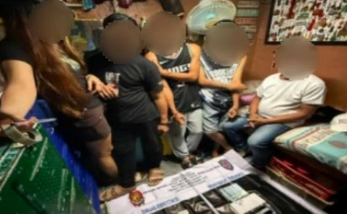 The arrested suspects in Taguig (Photo from SPD) 