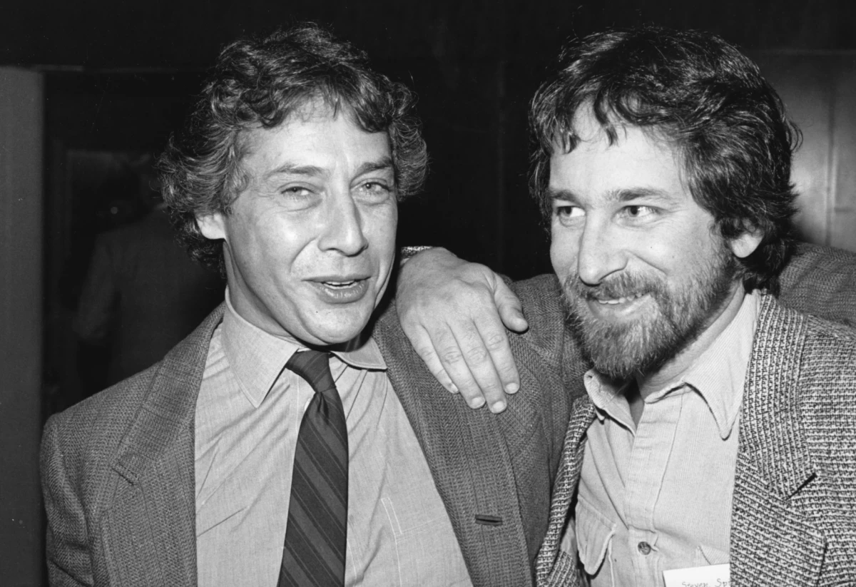 Mark Rydell and Steven Spielberg (AP) 