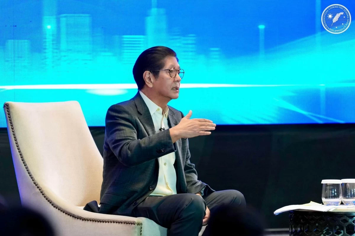 President Ferdinand R. Marcos Jr. responds to questions from the media during the Foreign Correspondents Association of the Philippines (FOCAP) Presidential Luncheon on Aug. 14, 2026. (PCO)