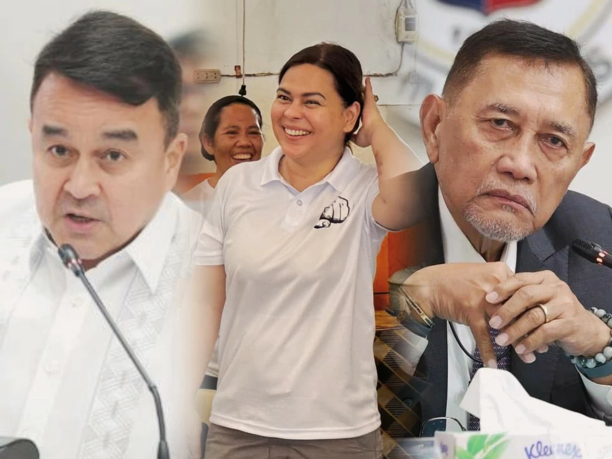 From left: Robert Ace Barbers, Vice President Sara Duterte, Manila 6th district Rep. Bienvenido "Benny" Abante Jr. (PPAB, Facebook)