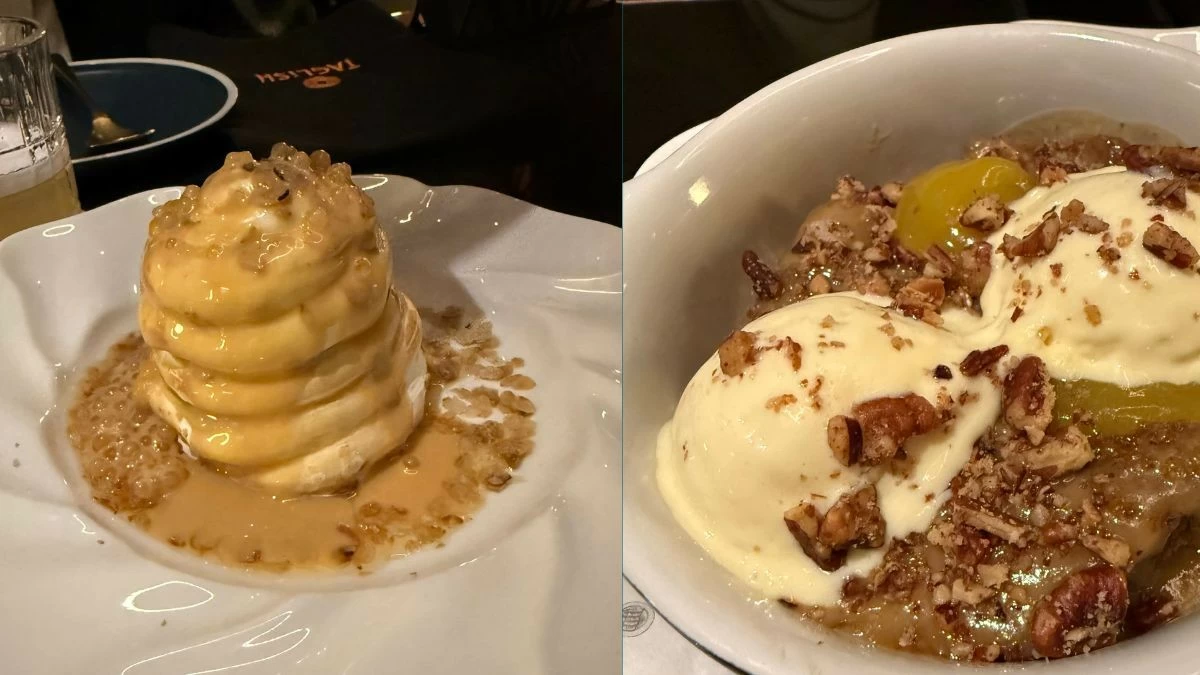 Nangka Crumble and Baked Halo Halo (Photo: Philip Cu Unjieng)