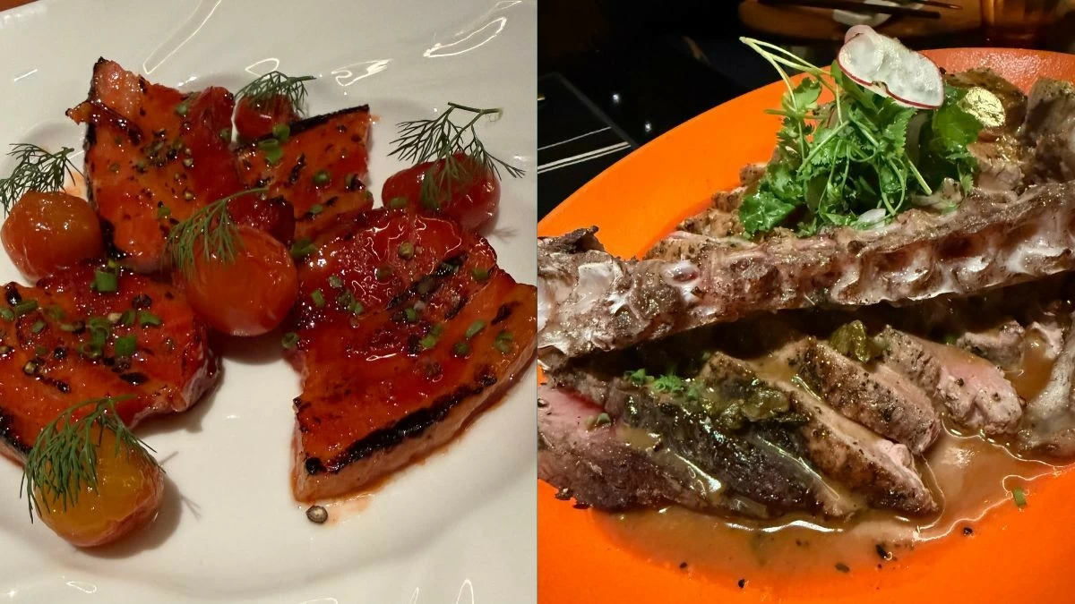 Tocino Bacon and Gensan Tuna Steak (Photo: Philip Cu Unjieng)