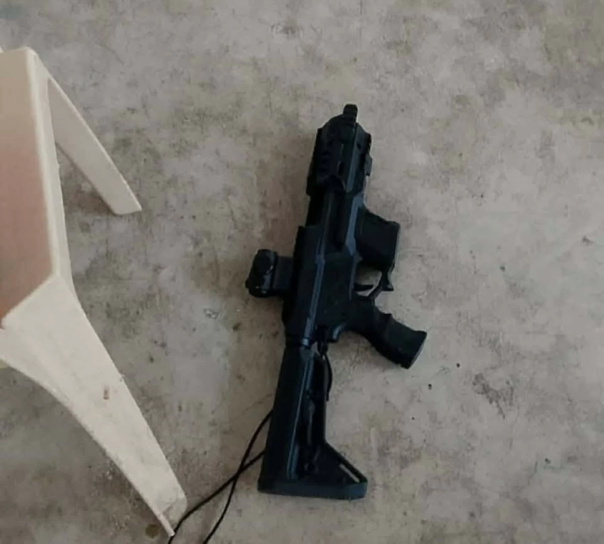 The firearm used in the shooting