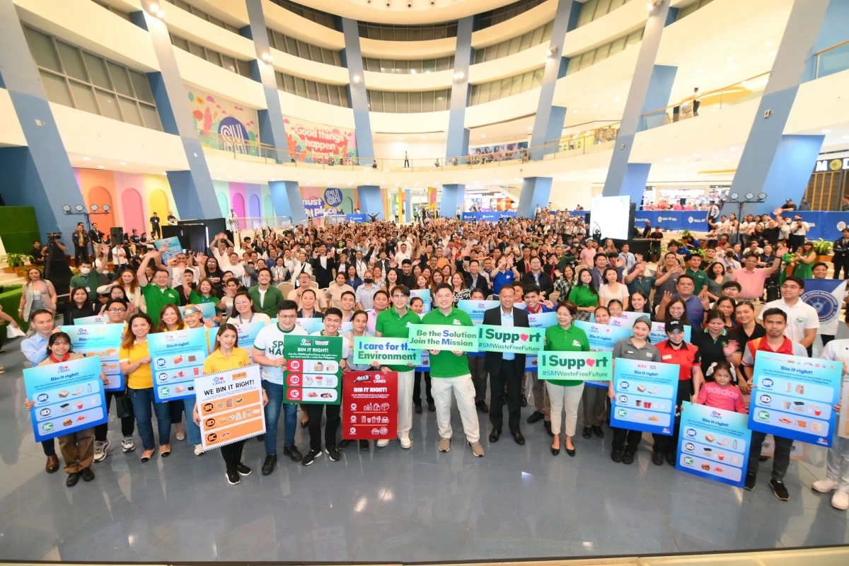 The 2024 nationwide launch of SM Waste Free Future. 
