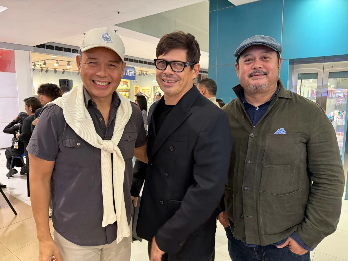 Jun Camcam, David Kaufman, and Ron Lopez Davis