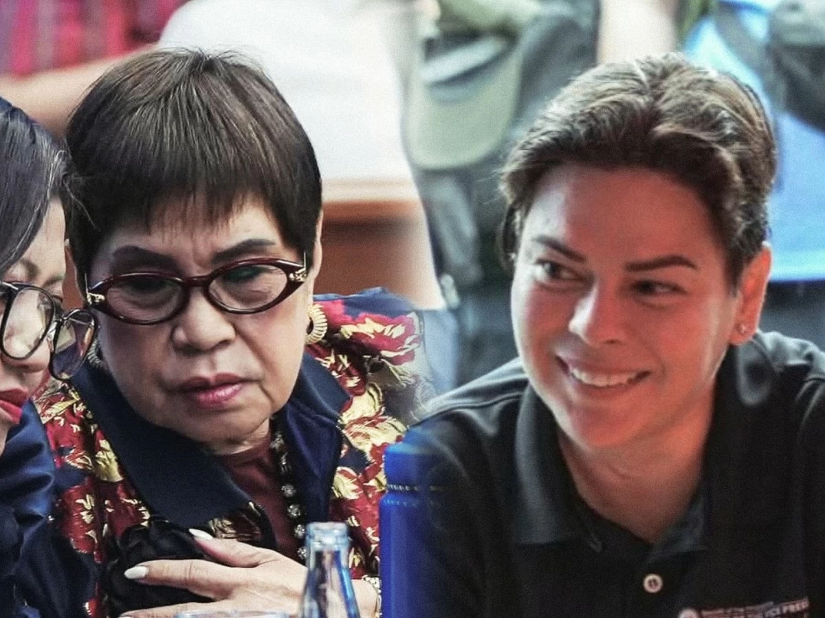 Private prosecutor Lorna Kapunan (left), Vice President Sara Duterte (Facebook)