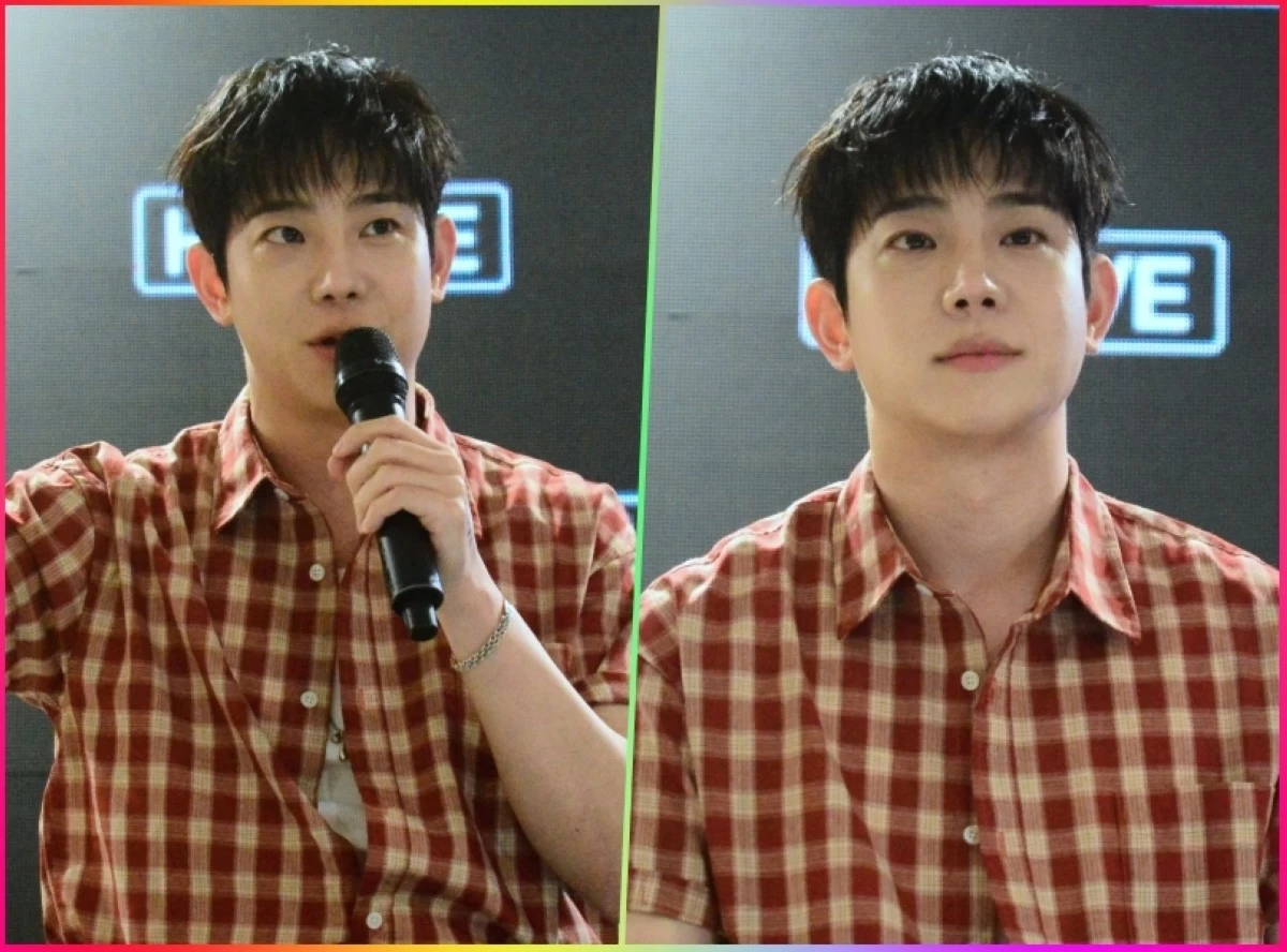 The Rose's Dojoon at their press conference for Rosetopia in Manila on Aug. 15 at the SM Mall of Asia Arena (Jonathan Hicap) 