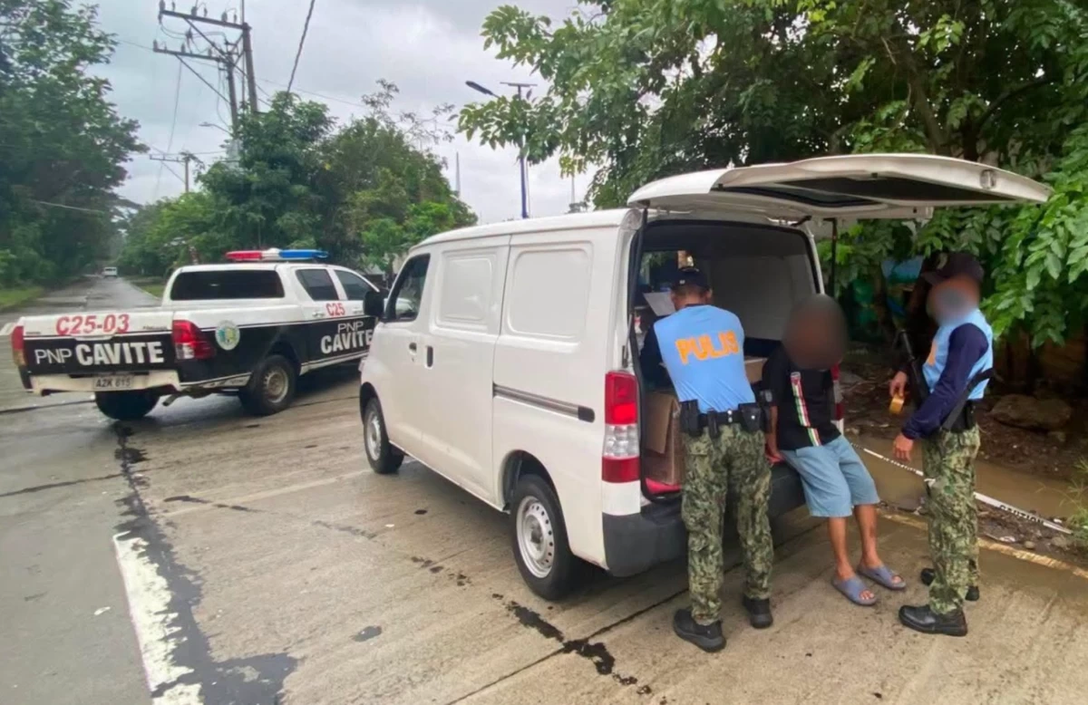 Authorities confiscated P70,000 worth of illicit cigarettes and arrested a man transporting them in an 