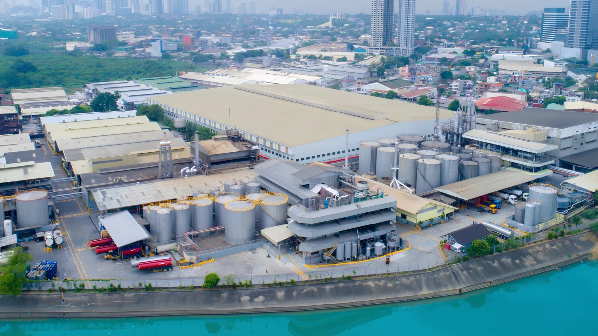 The production facility of D&L Industries, a Philippine specialty manufacturer that partners with global and local brands to develop tailored ingredients and chemical solutions.