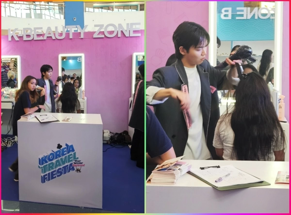 K-Beauty Zone at the Korea Travel Fiesta 2026 on Aug. 22 at the SM Mall of Asia (Jonathan Hicap) 
