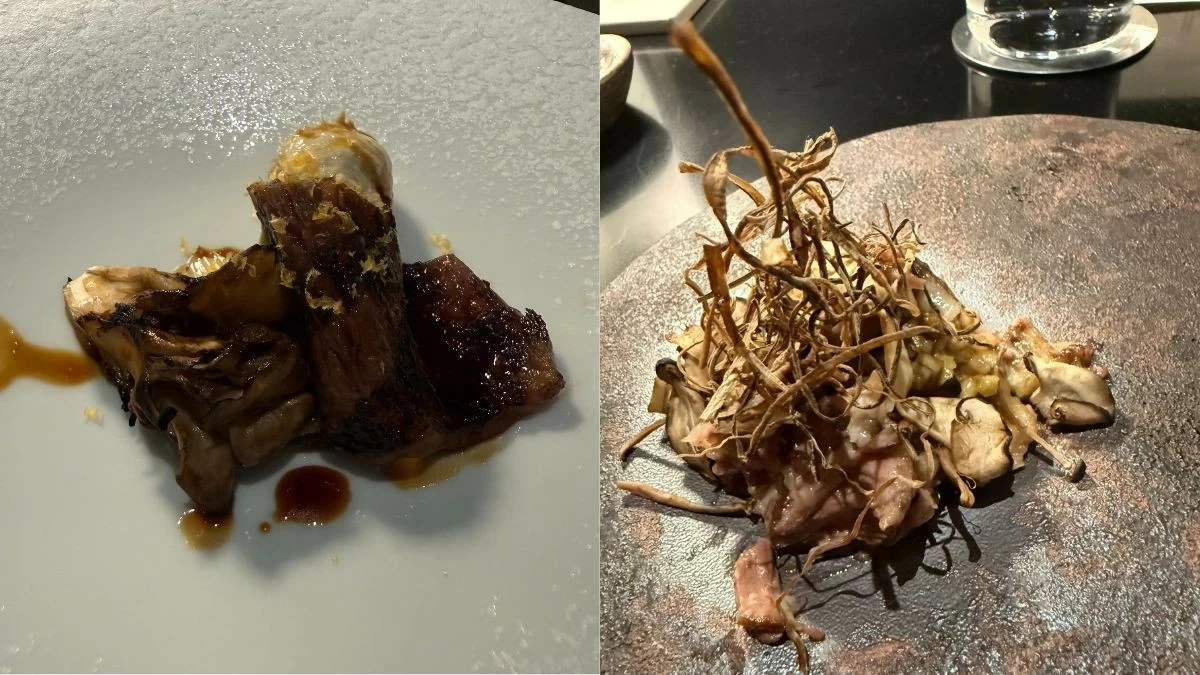 Wagyu Chuck Roll Sukiyaki and Wagyu Tail Bollito (Photo: Philip Cu Unjieng)