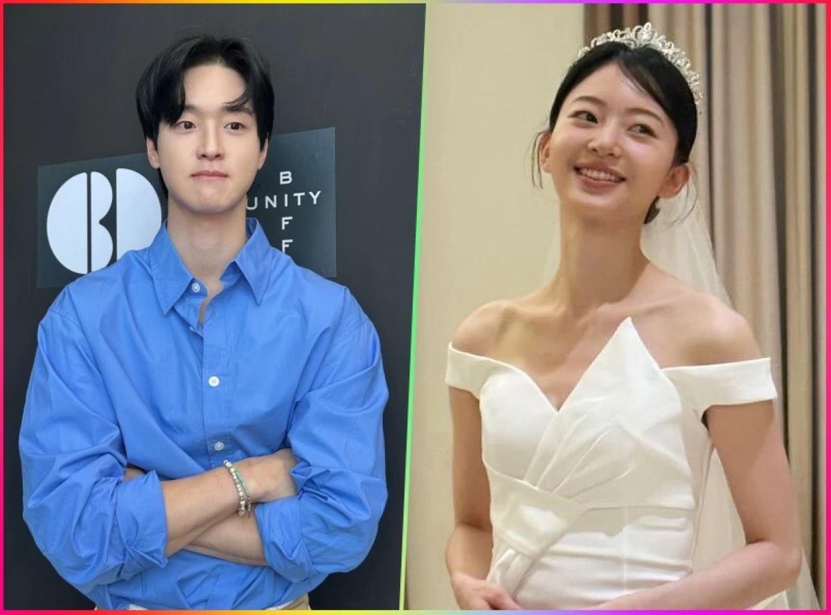 Korean actor Jang Dong-yoon (left) and actress Kim Seung-yoon will tie the knot in October (Instagram) 