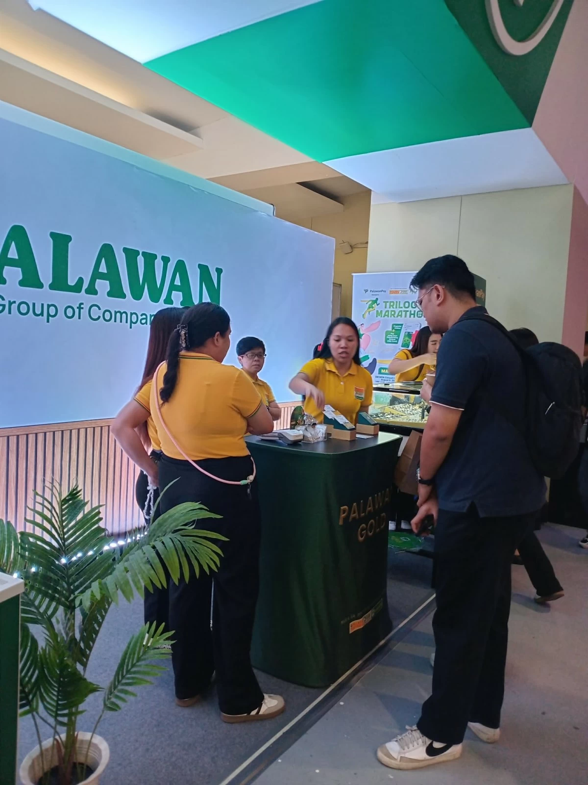 The official Palawan Group of Companies booth at the BIYAYA Sustainable Living Festival (Photo by Sean Fernando).