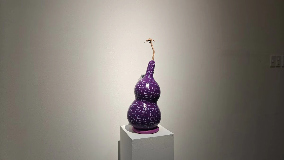 This piece is inspired by the gourds that grew at Nicholas' grandmother's home. (Photo: 125 Project)