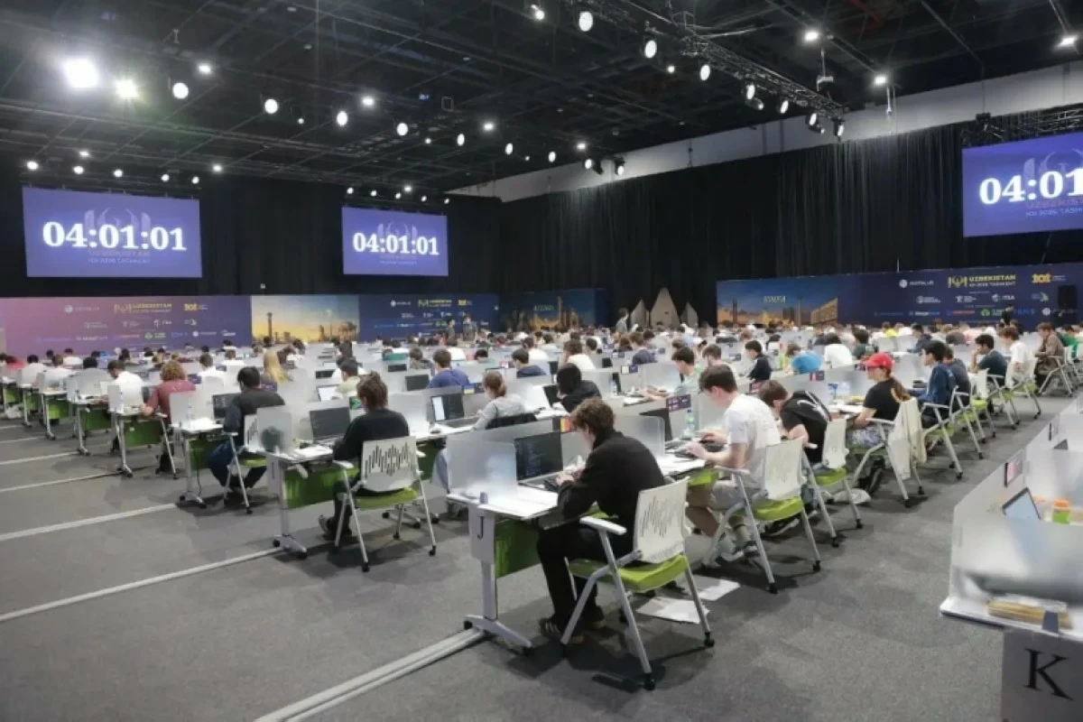 The 38th International Olympiad in Informatics (IOI) in Tashkent, Uzbekistan (Photo from IOI on Instagram) 

