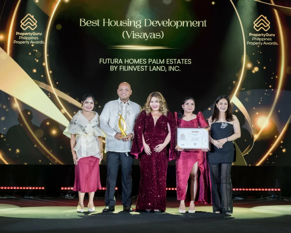 Futura Homes Palm Estates, named Best Housing Development (Visayas) (Photo: PropertyGuru)
