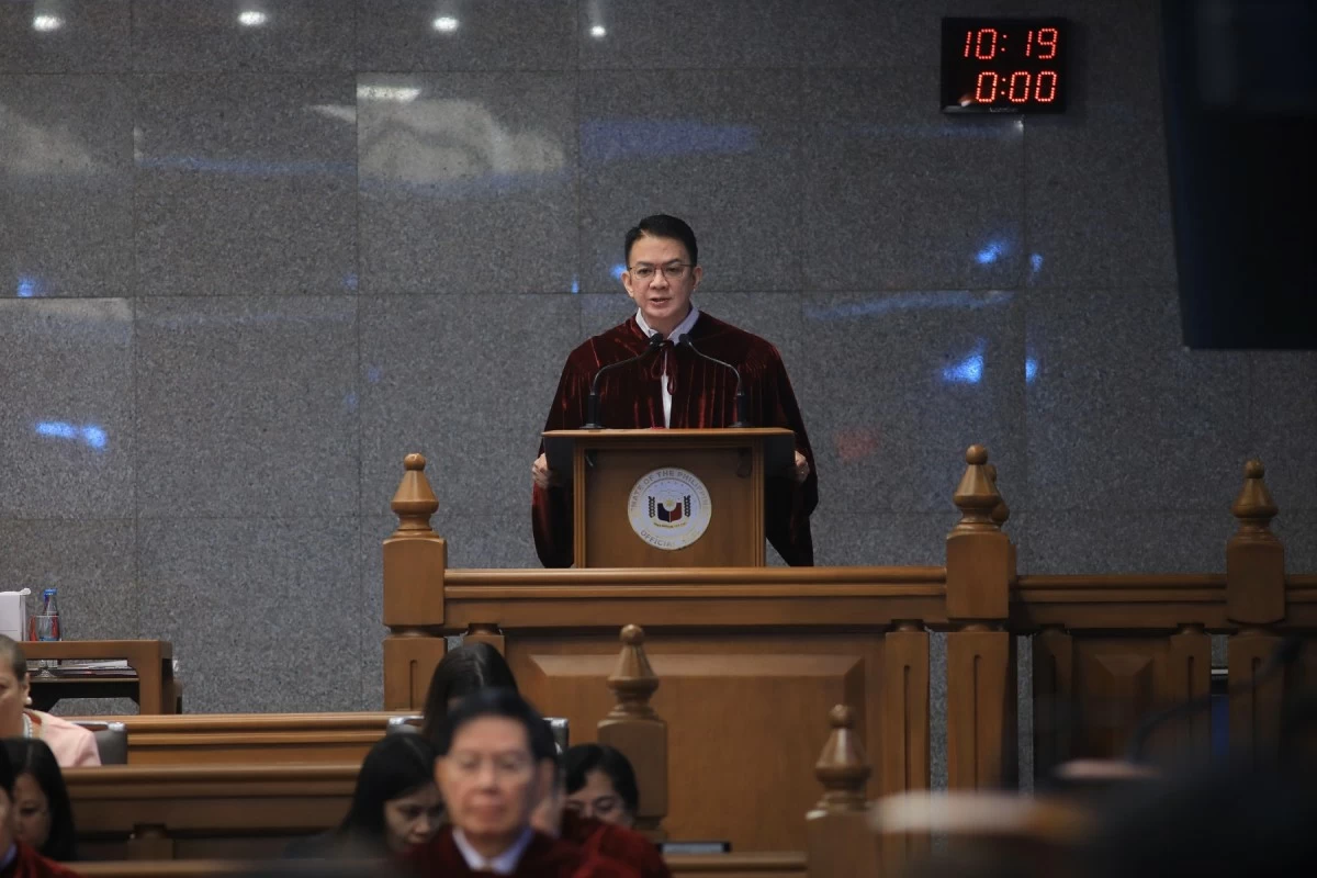 Presiding Officer Francis “Chiz” Escudero (Senate PRIB photo)