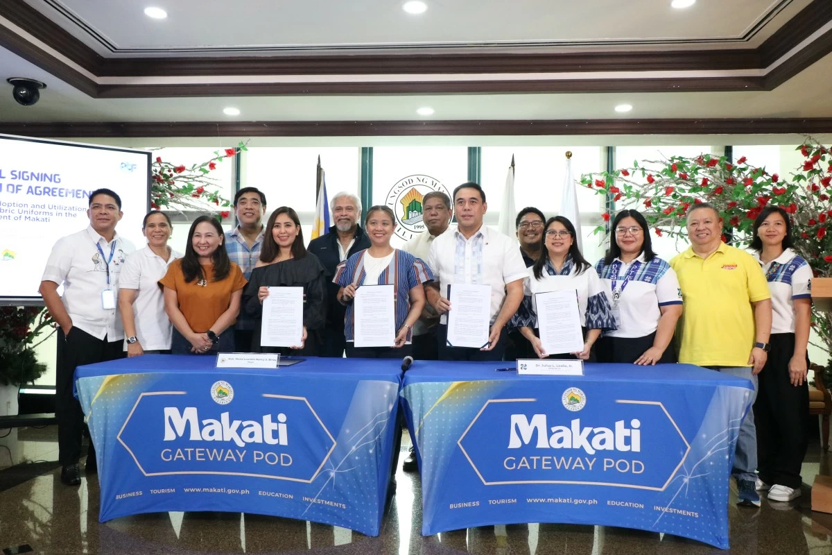 As the first local government partner of DOST-PTRI for the Performance Evaluation, Adoption, and Utilization of Philippine Tropical Fabric Uniforms, Makati champions Filipino craftsmanship by integrating locally sourced textiles into government uniforms and supporting the growth of the local textile industry. (Photos from Makati PIO)