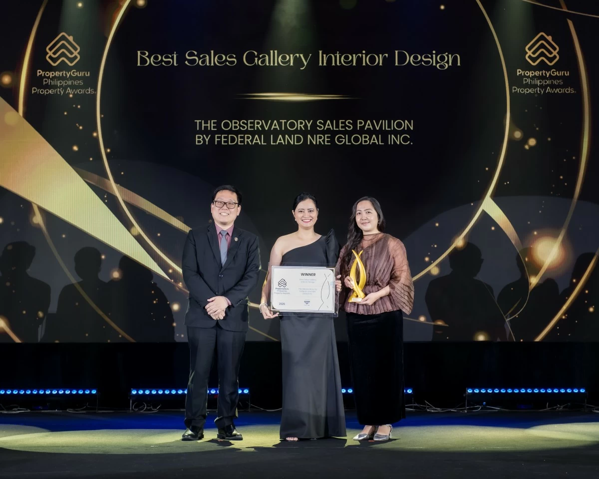 The Observatory Sales Pavilion takes Best Sales Gallery Interior Design, bringing together timber elements, expansive glazing, and Japanese-inspired interiors. (Photo: PropertyGuru)