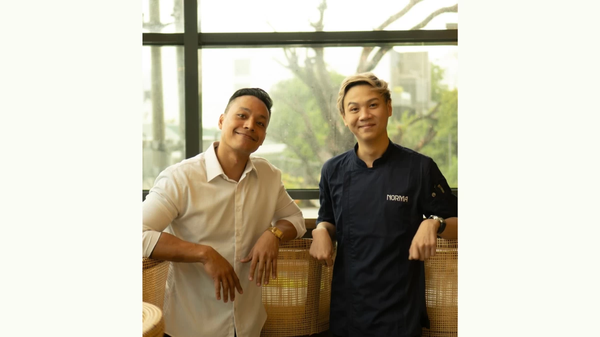 Benlorenz G. Zabala and Raven Tan-Chen (Photo: Norma Resto Cafe)