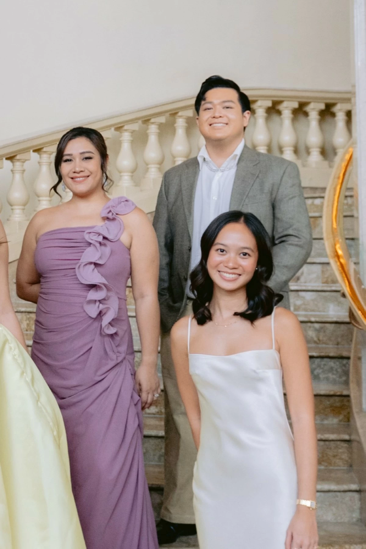 Christel Dayrit Boncan-Constantino, Matthew Dayrit, and Carin Romualdez