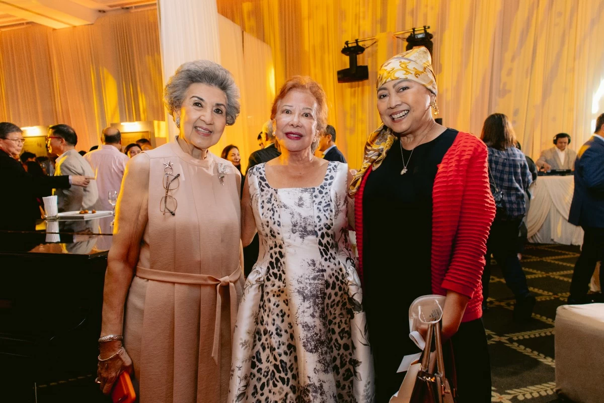Marites Pineda, Sonya Garcia, and Melissa Romualdez