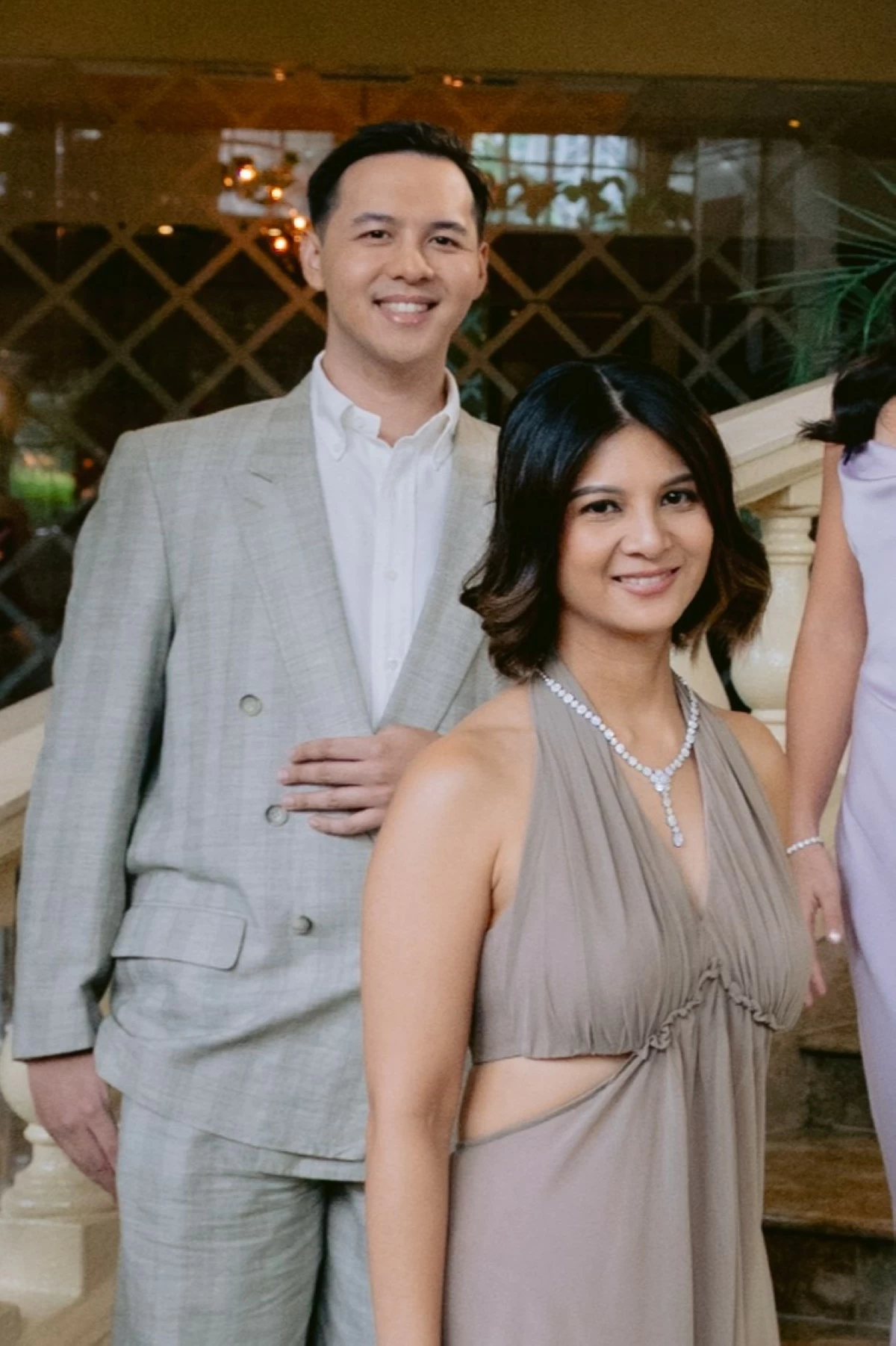 Vincent Dayrit Soliven and Nikki Dayrit Boncan-Buensalido