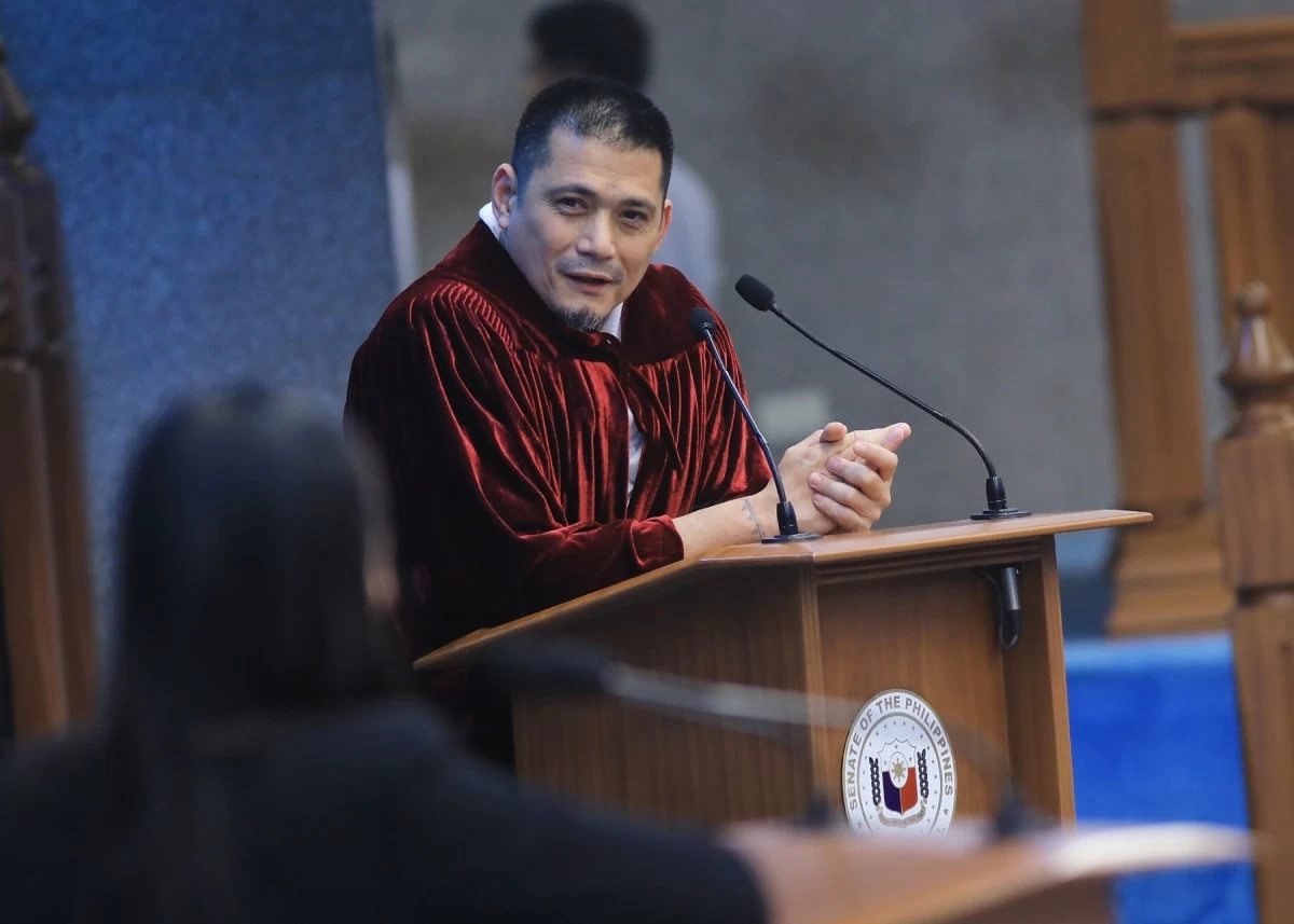 Senator-judge Robin Padilla (Senate PRIB photo)