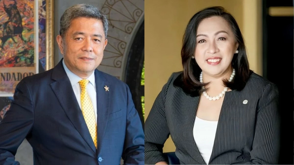 Socrates Alvaro, managing director of Megaworld Hotels and Resorts, and Anna Vergara, managing director of Megaworld Global Hospitality (Photo: Megaworld Corporation)