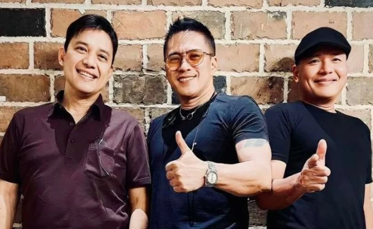 Veteran singers Richard Reynoso, Rannie Raymundo, and Chad Borja